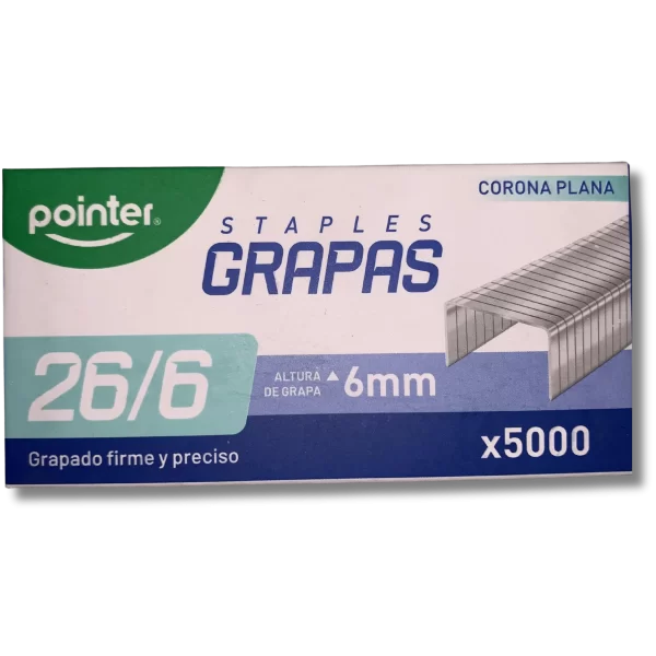 Grapas 26/6 5000 unidades