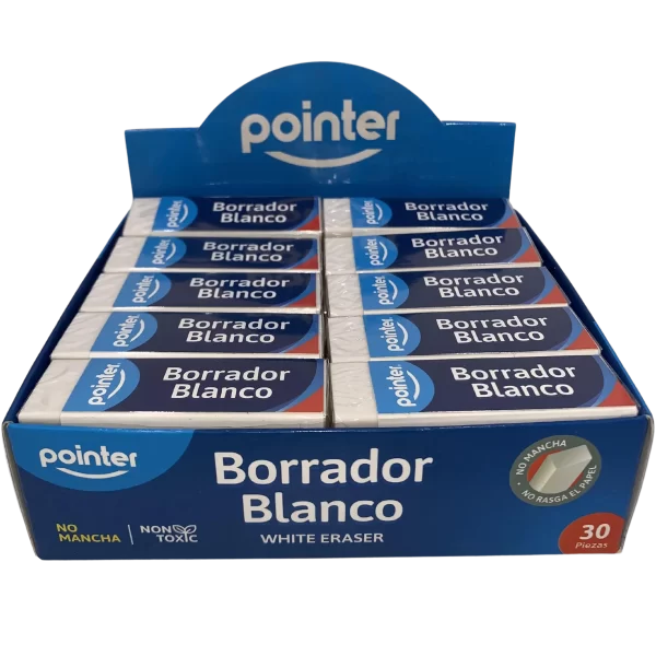 Borrador Blanco 8cms - Image 4