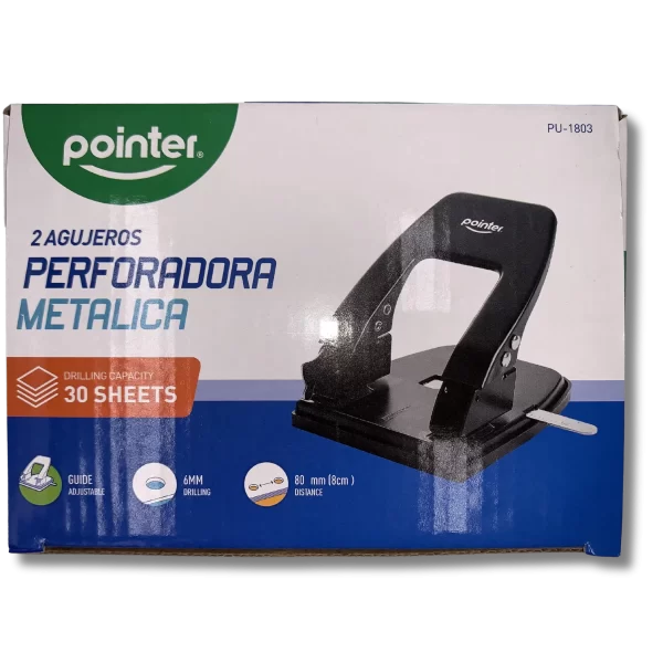 Perforadora Metálica 30Hojas